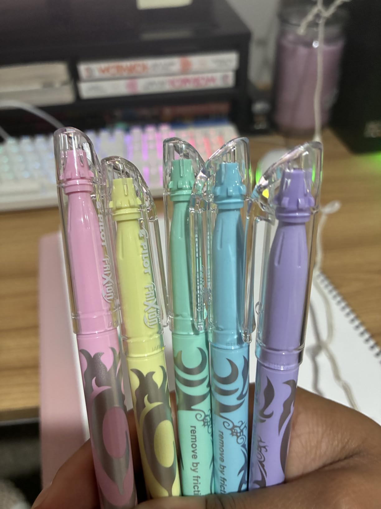 PILOT FriXion Erasable Highlighters, Chisel Tip, Assorted Color Inks 5-Pack customer photo 2