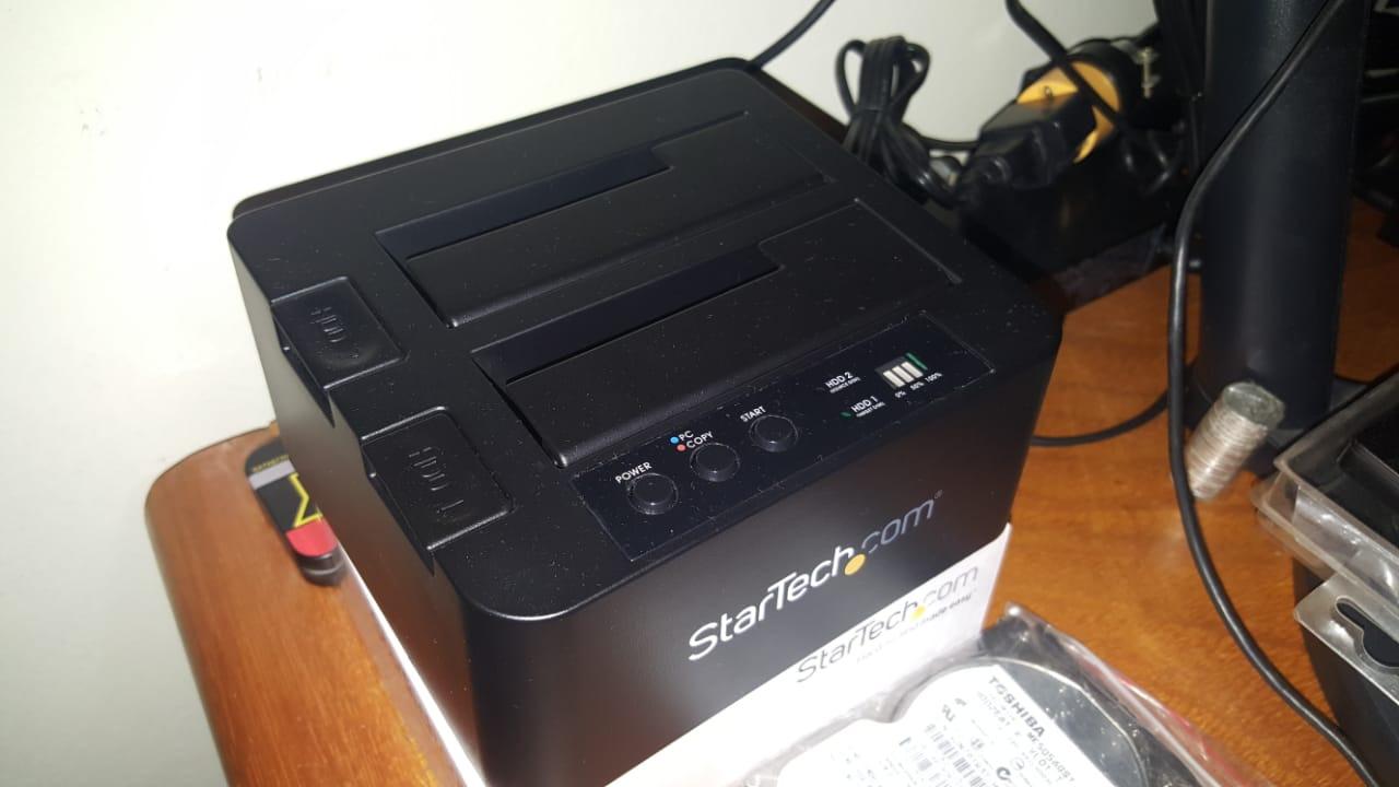 StarTech Dual-Bay 2.5/3.5in SATA Duplicator Dock, 28GB/min (SDOCK2U313R) customer photo 2