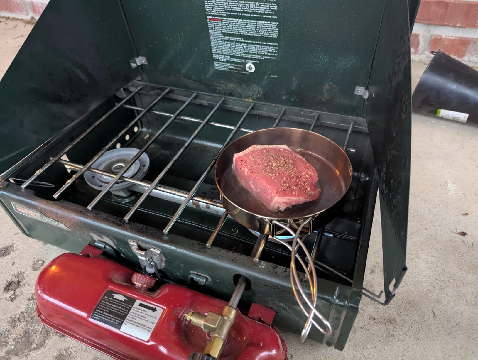 BeGrit Stainless Steel Camping Cookware Pot and Pan Set for Backpacking customer photo 2