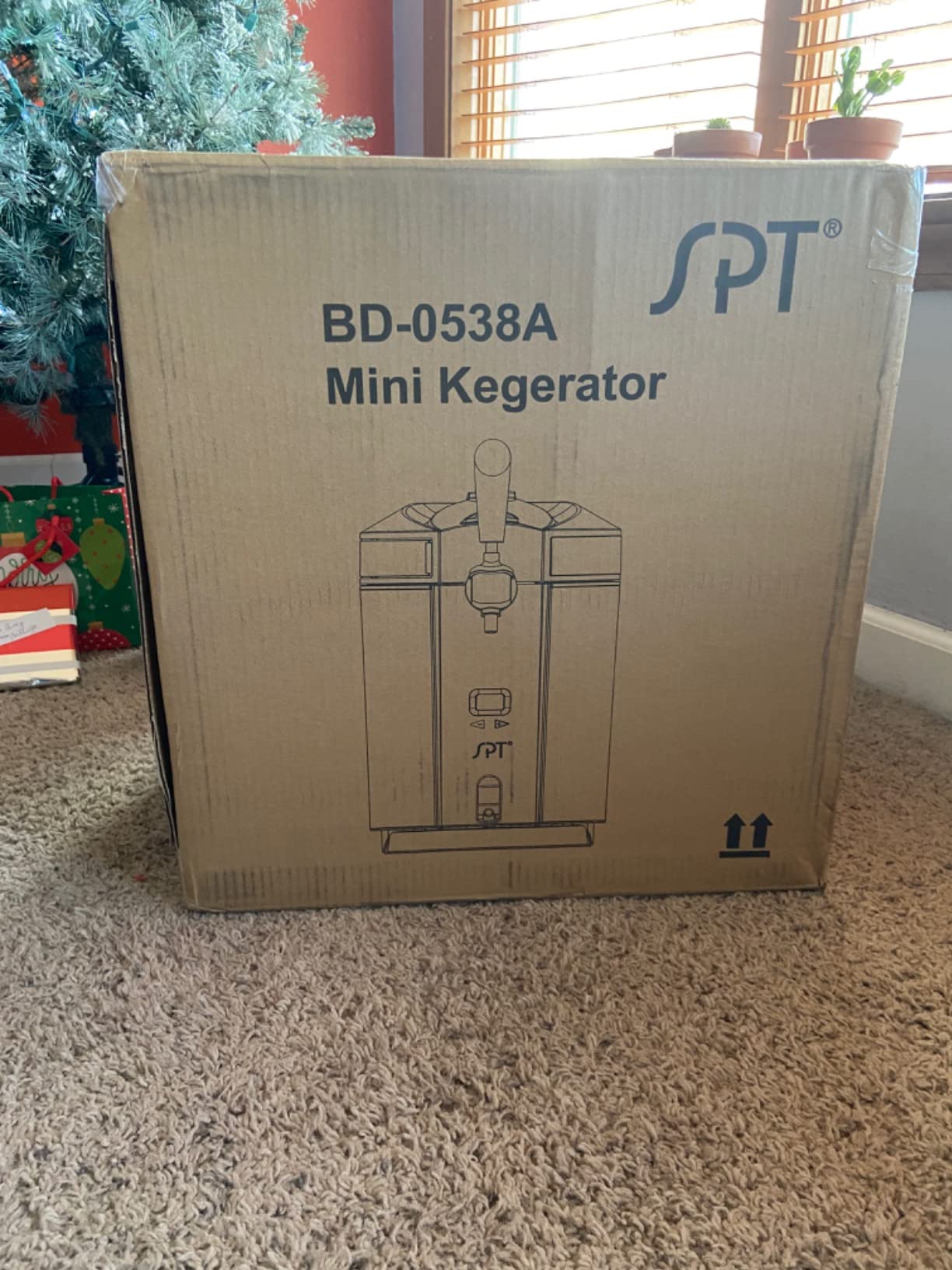 SPT BD-0538 Mini Kegerator & Dispenser, Stainless Steel customer photo 2