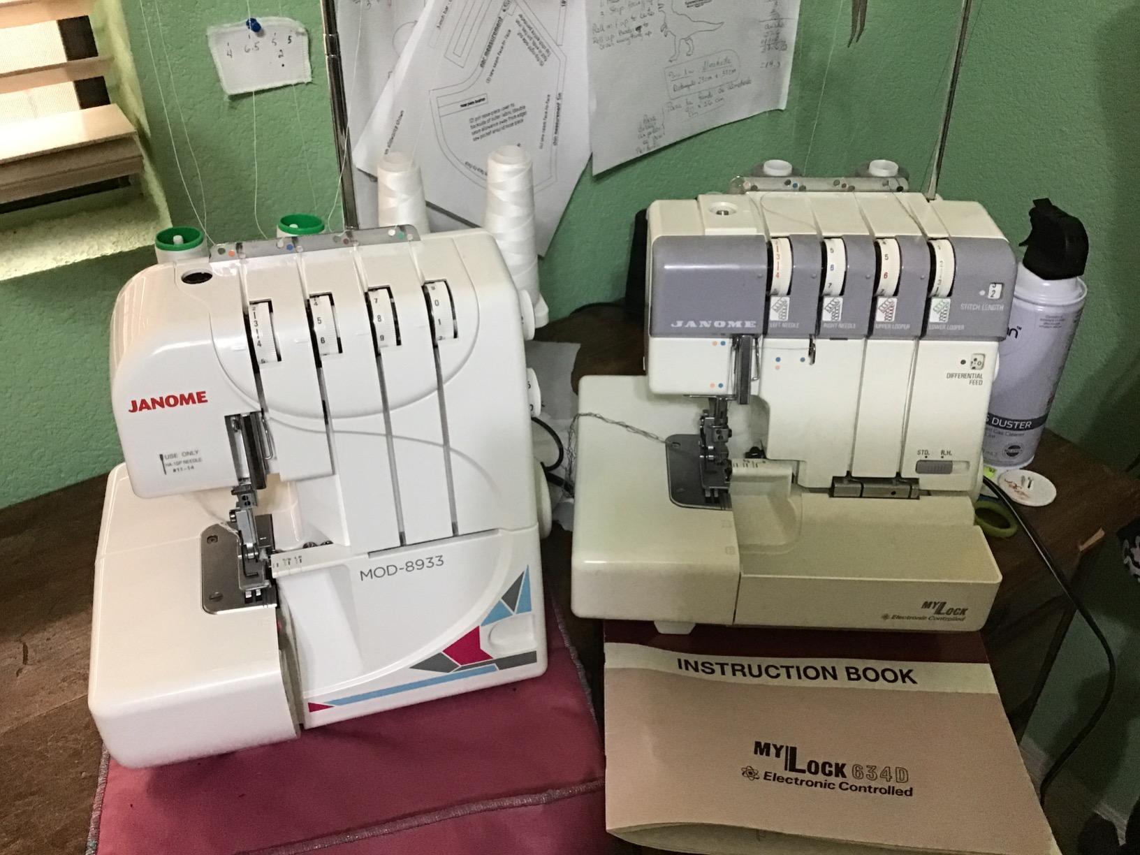 Janome MOD-8933 Serger with Lay-In Threading, 3 and 4 Thread Convertible with Differential Feed customer photo 1
