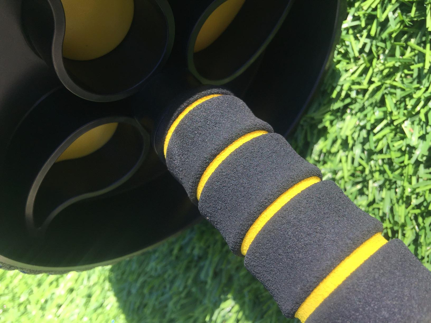 Sports Research® Ab Wheel Roller for Core Strength Training | Sturdy 3