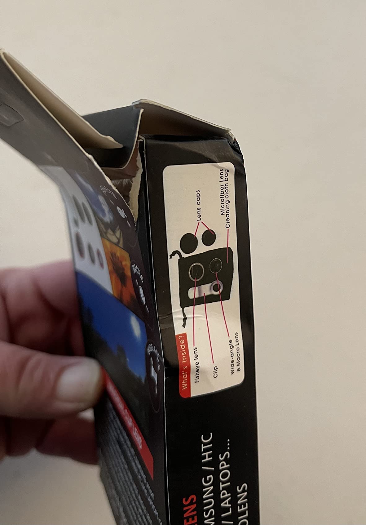 Ailun Phone Lens, 3 in 1 Clip on Fish Eye Lens+Wide Angle+Macro Lens customer photo 2