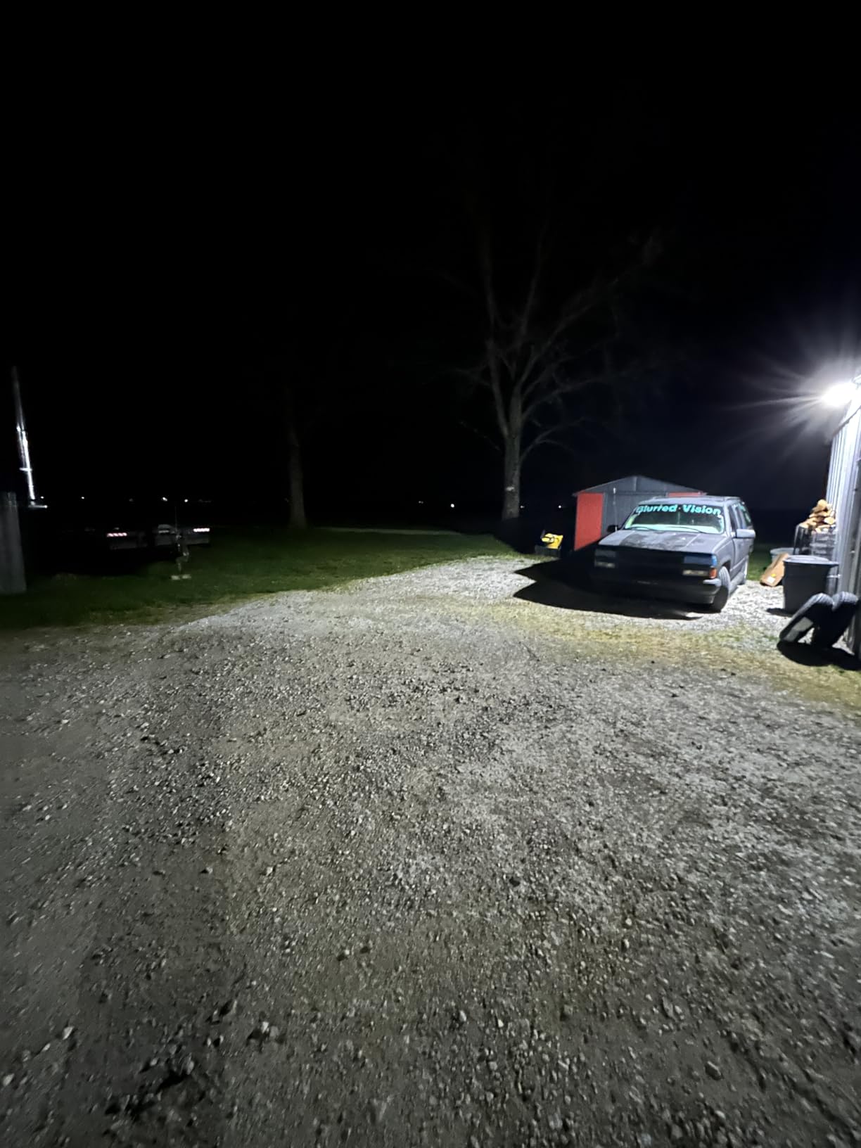 TORCHSTAR LED Barn Light Dusk to Dawn Area Lights Aluminum 5000K Bronze customer photo 1
