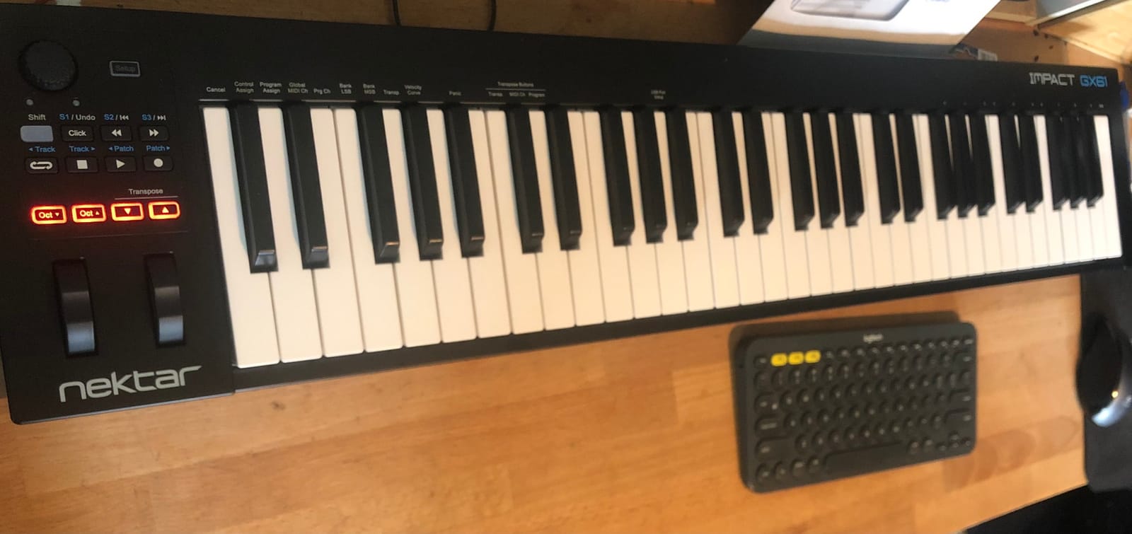 Nektar Impact GX61 USB MIDI Controller Keyboard customer photo 2