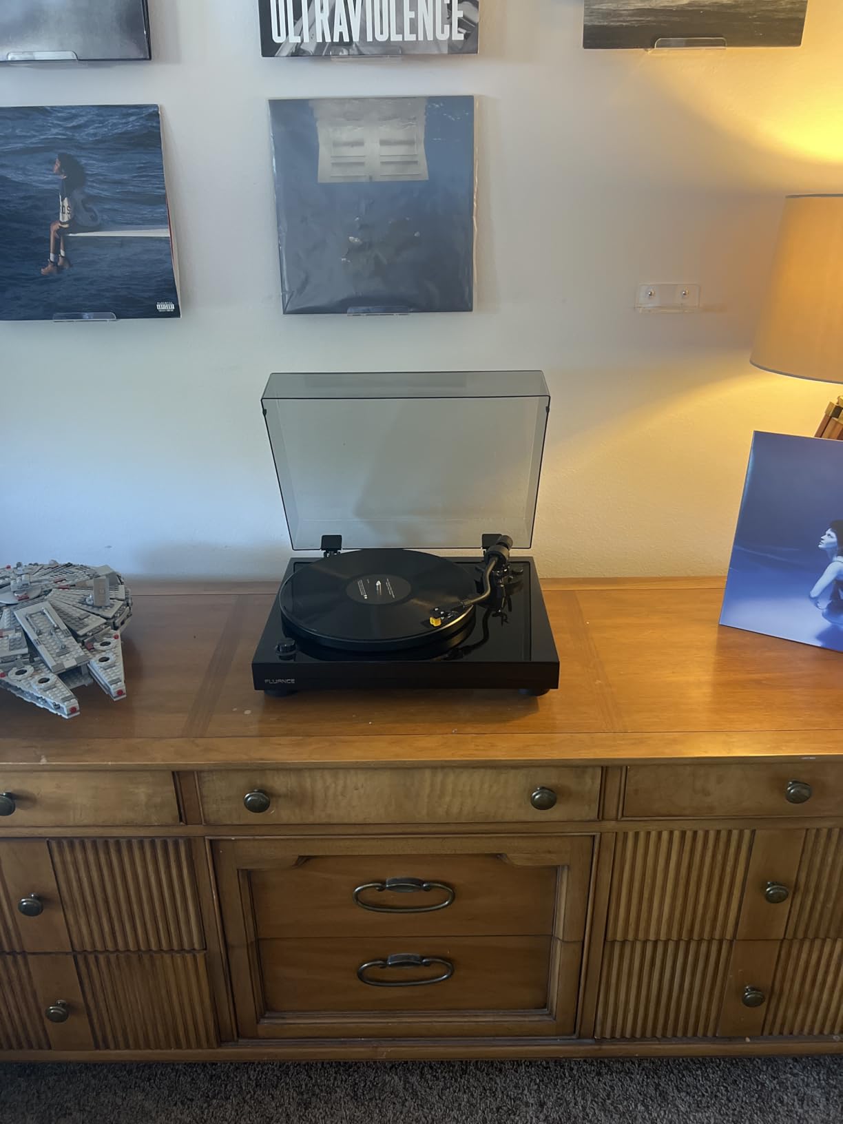 Fluance RT80 Classic High Fidelity Vinyl Turntable Record Player with Audio Technica AT91 Cartridge, Belt Drive, Built-in Preamp, Adjustable Counterweight, Solid Wood Plinth - Piano Black customer photo 1
