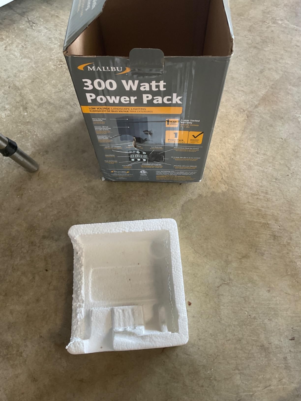 Malibu 300 Watt Power Pack with Sensor and Weather Shield for Low Voltage Landscape Lighting Spotlight Outdoor Transformer 120V Input 12V Output 8100-0300-01 customer photo 2