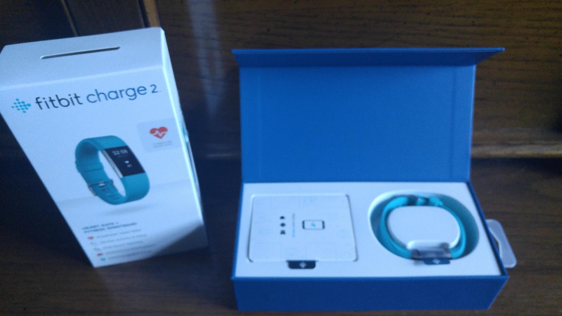 Fitbit Charge 2 Heart Rate + Fitness Wristband, Black, Large (US Version), 1 Count customer photo 2