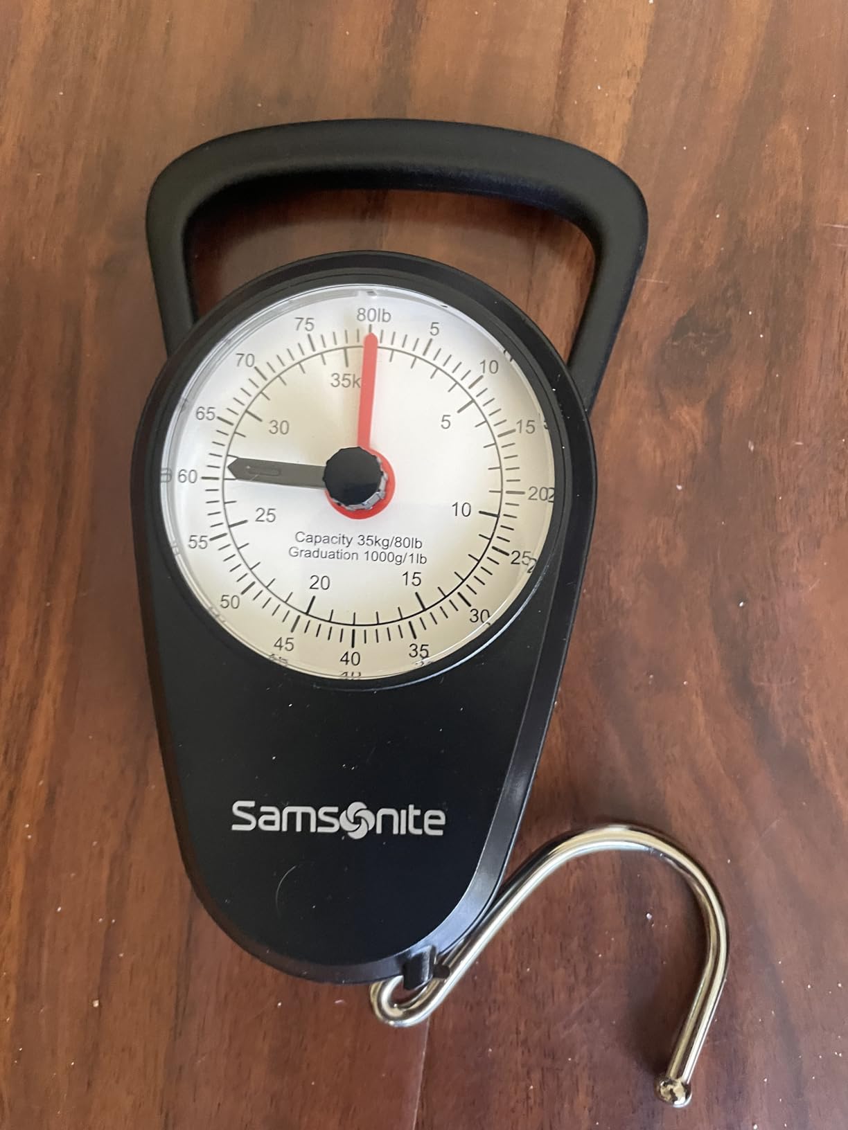 Samsonite Manual Luggage Scale, Black, One Size customer photo 1