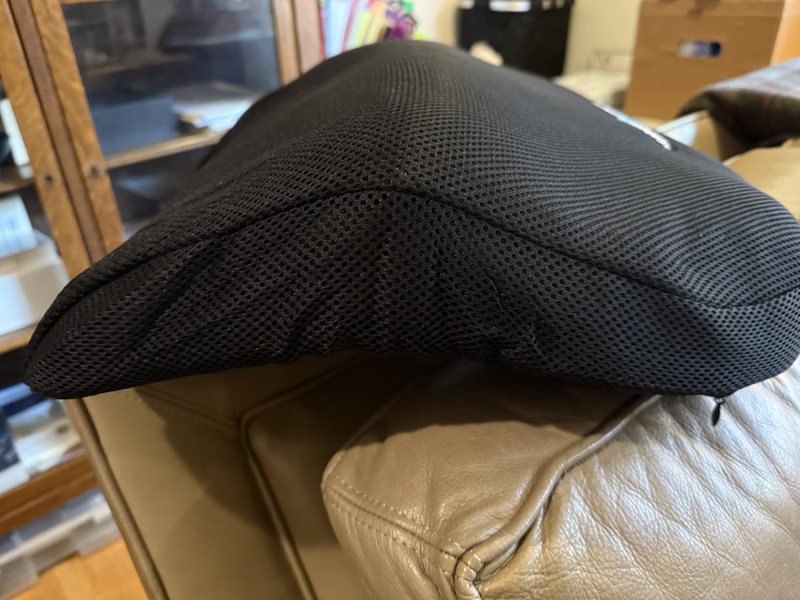 Xtreme Comforts Seat Cushions | Office Chair Cushions for Desk, Car, Wheelchair| Ergonomic Memory Foam Seat Cushion for Support & Comfort | Helps Improve Sitting Posture for Work & Body Relief (1 Pc) customer photo 2