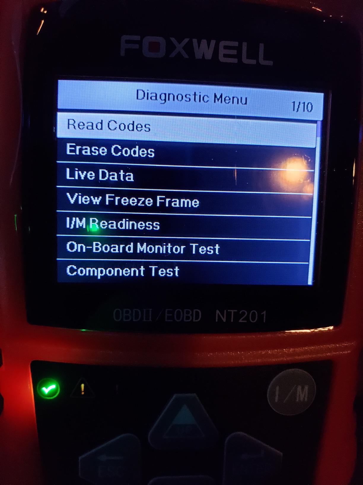 FOXWELL NT201 OBD2 Scanner Engine Code Reader for Cars and Trucks customer photo 1