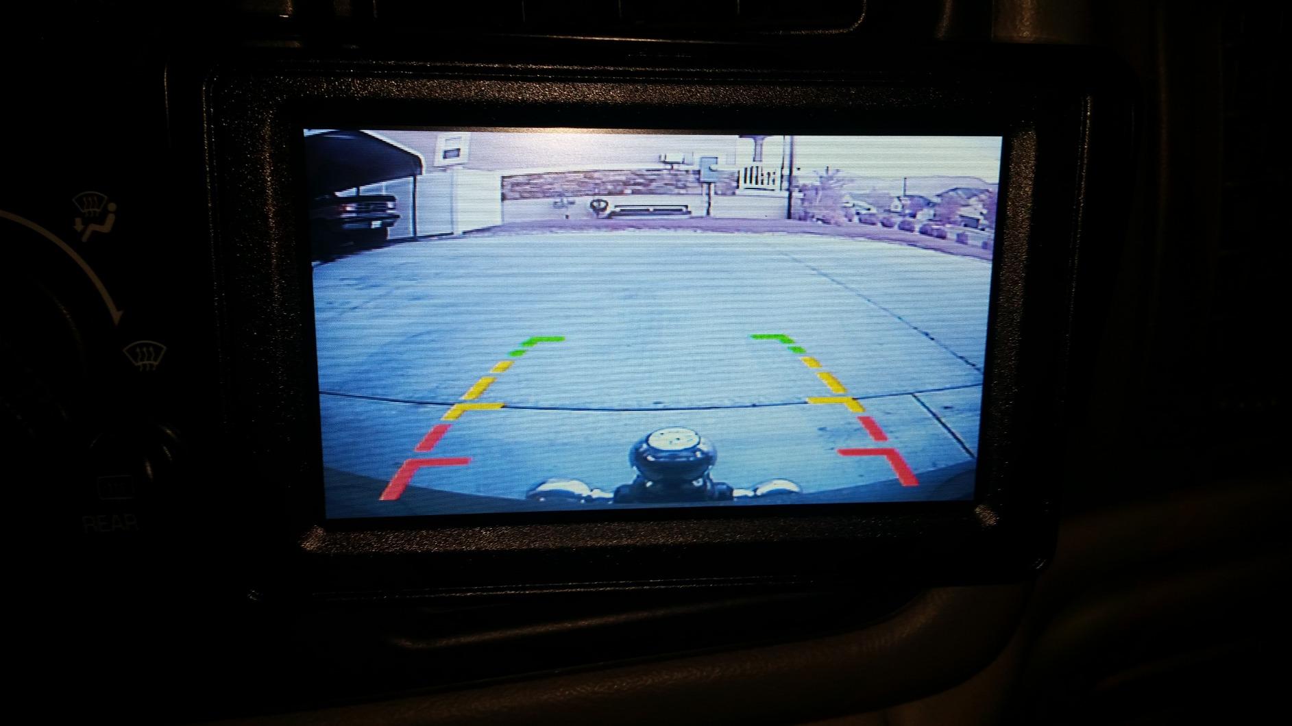 15-Minute Easy to Install Backup Camera: Plug-Play 15FT Clear Night Vision customer photo 1