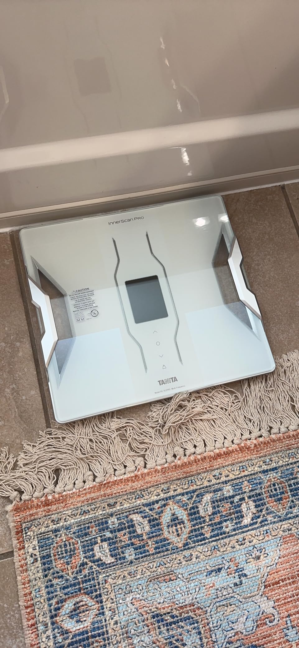 Tanita RD-953 InnerScan PRO Bluetooth Body Composition Monitor Multi Frequency Smart Scale - 11 Measurements - Japan Technology Color Display Weight Fat BMI Muscle Bone Water customer photo 1
