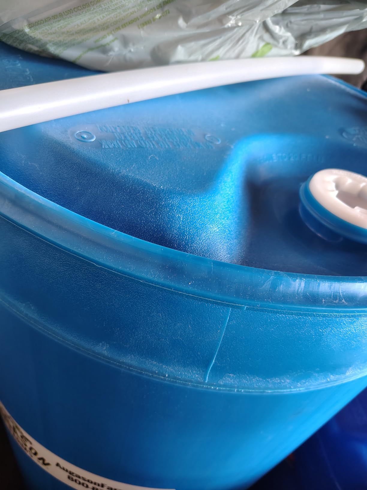Augason Farms lon Water Storage Barrel - BPA-Free Plastic Barrel 55-Gallon customer photo 2