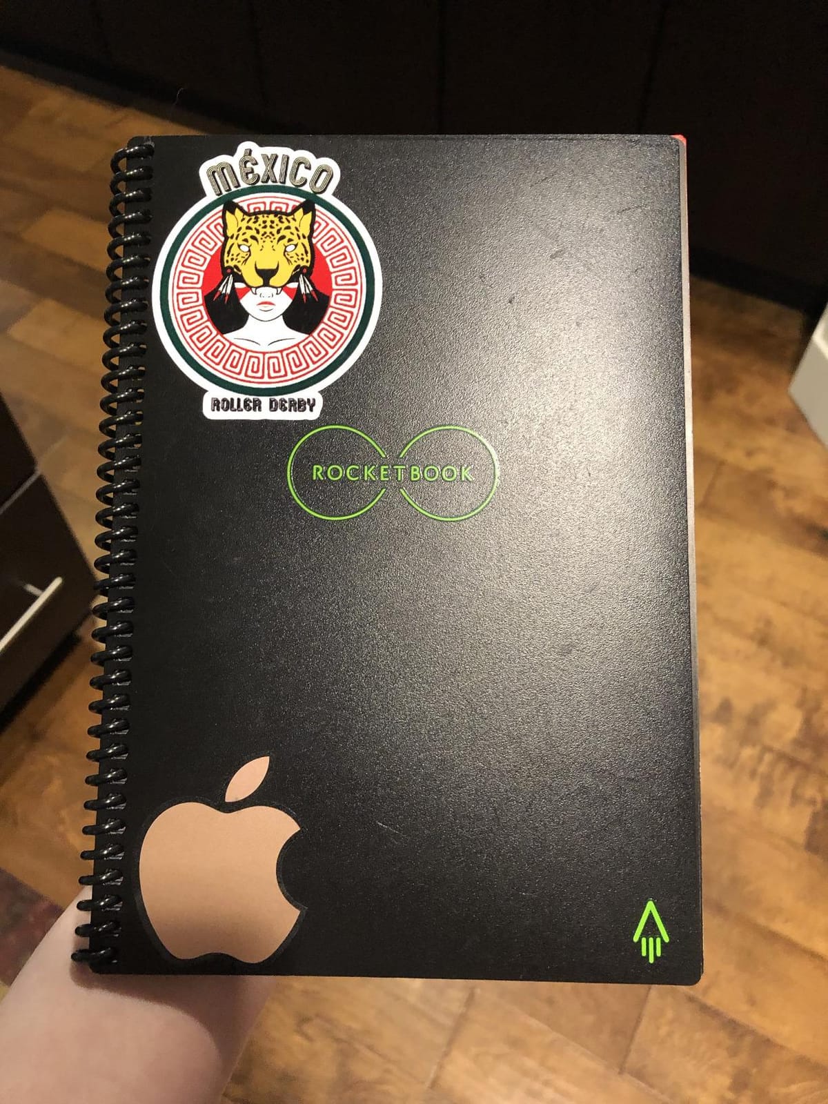 Rocketbook Core Reusable Spiral Notebook, Executive Size 6x8.8, Black - Dotted Pages, App-Connected, Erasable, Durable Cover, Ideal for School, Work, and Creative Projects customer photo 2