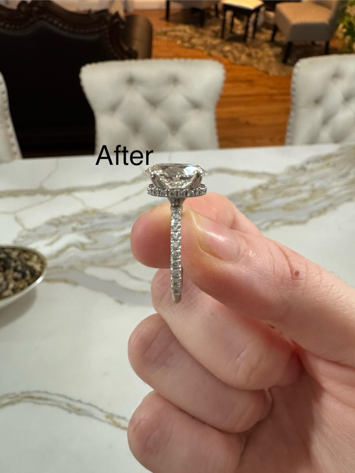 Ultrasonic Cleaner, Professional Ultrasonic Jewelry Cleaner for Diamond Ring, Silver, Gold, Earrings, Necklaces, Glasses, Denture, Retainer, Cpap, Coins, Mouthguard, Razors - VisiClean customer photo 2