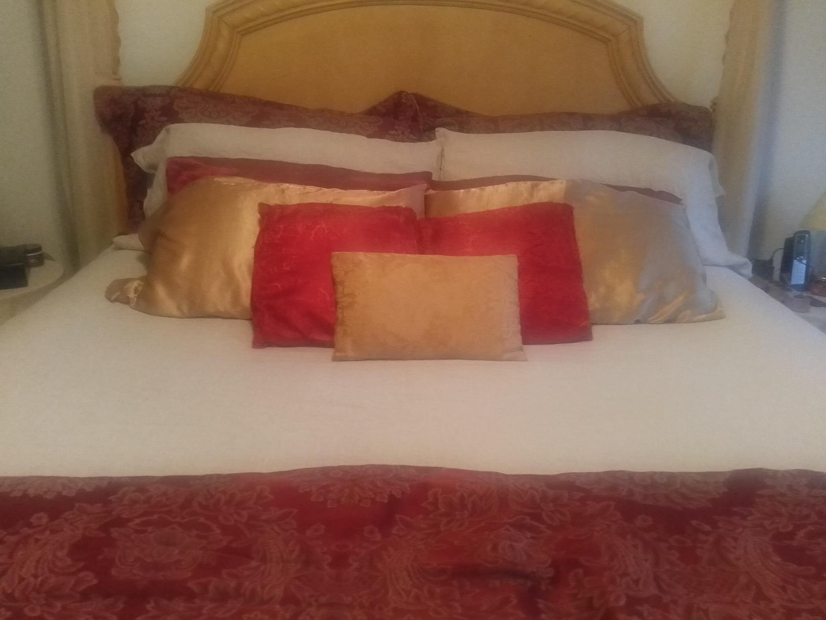 DAPU 100% Linen Sheets Queen Size,170GSM French Flax Pure Linen Sheets Set customer photo 2