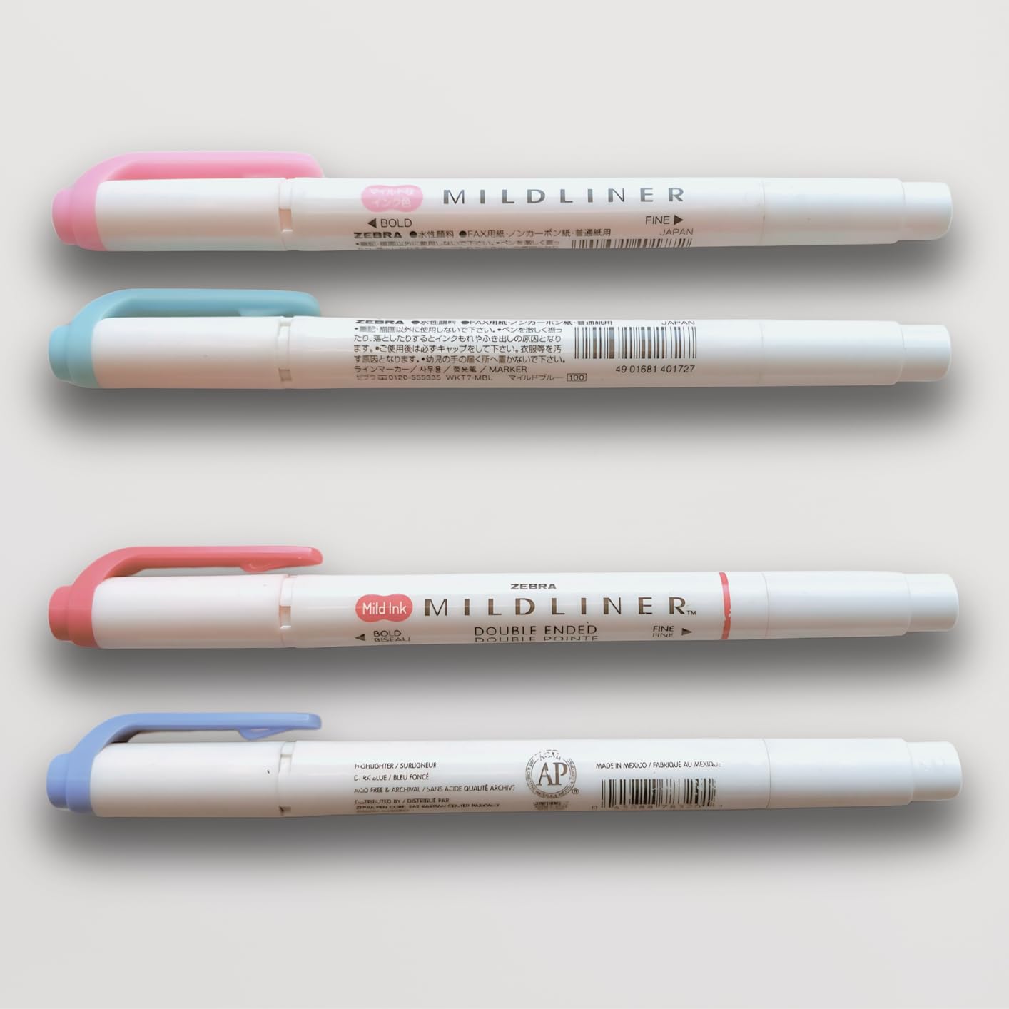 Zebra Pen MILDLINER No Bleed Highlighter, Assorted Colors, Dual Tip, 15-Pk customer photo 2