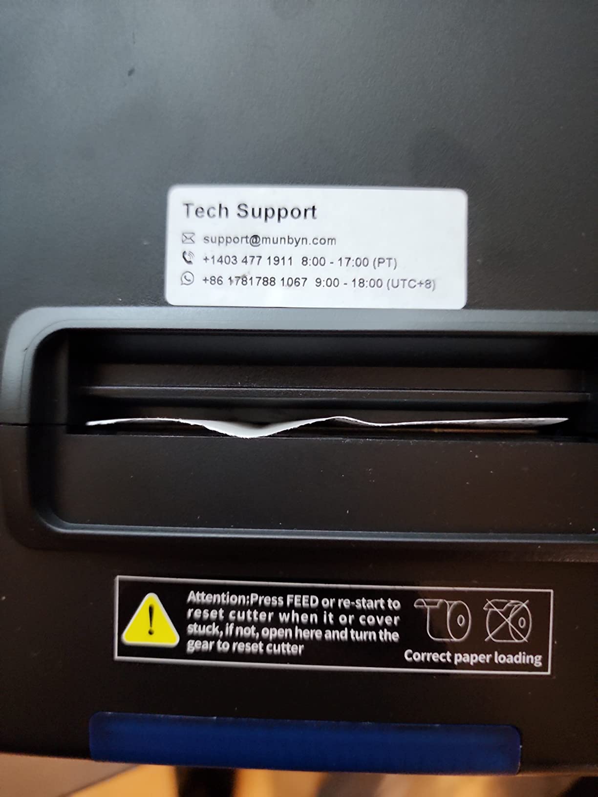 MUNBYN P068 Thermal Receipt Printer 80mm POS Printer USB Serial Ethernet customer photo 2