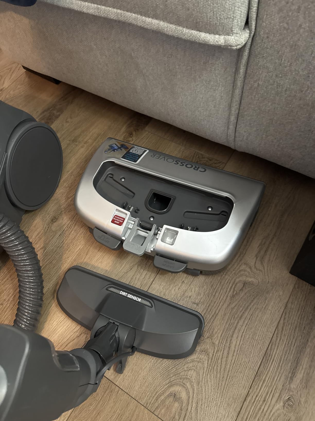 Kenmore 81414 400 Series Pet Friendly Lightweight Bagged Canister Vacuum with Extended Telescoping Wand, HEPA, Retractable Cord, and 4 Cleaning Tools-Red customer photo 2