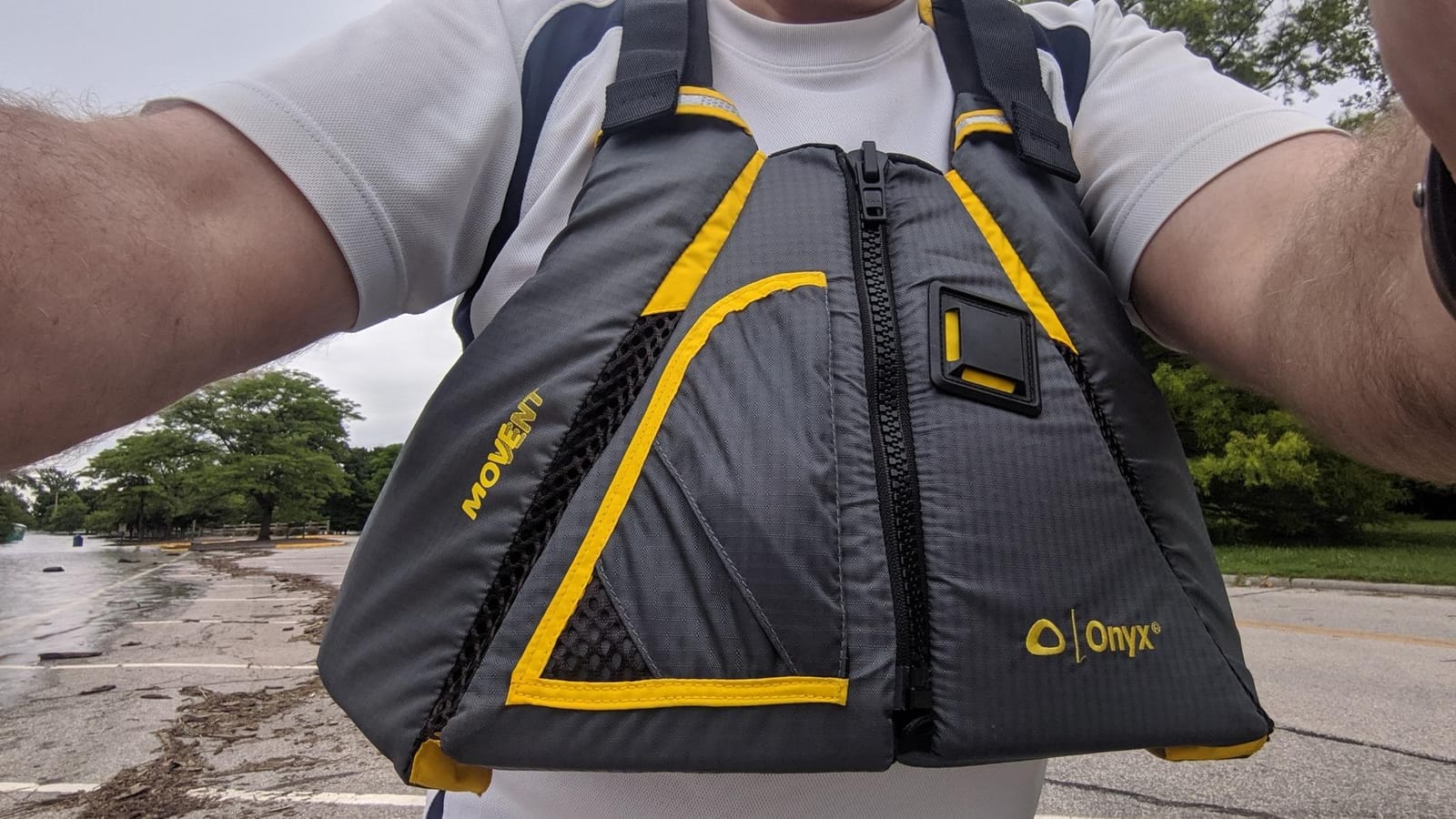 Onyx U.S. Coast Guard and Transport Canada Approved MoveVent Dynamic Paddle Vest for Adults for Kayaking, Canoeing, Stand Up Paddleboarding customer photo 1