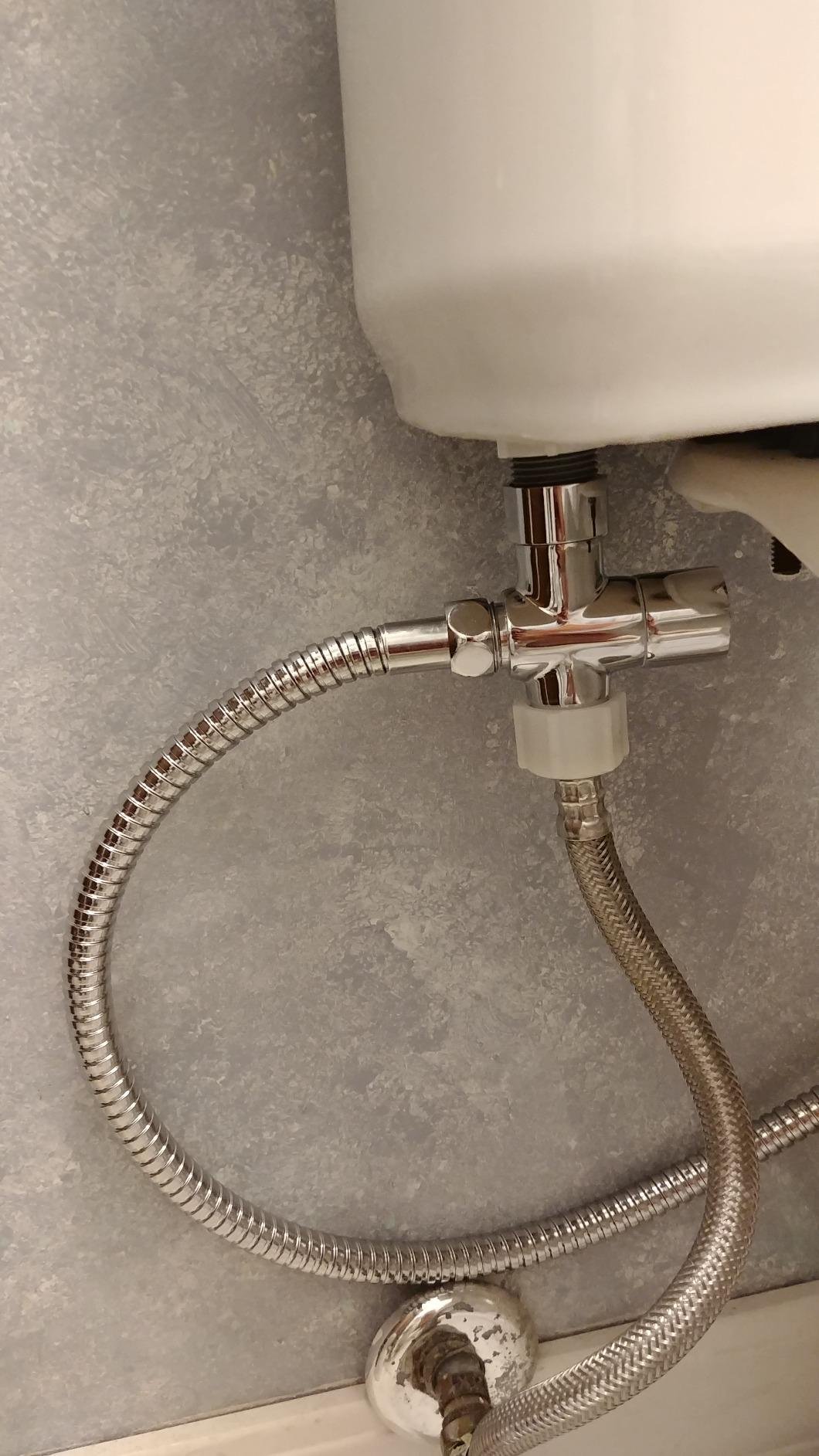 Premium Bidet Sprayer - Handheld Bide Jet Spray for Toilet | Adjustable Water Pressure | Leak-Proof Stainless Steel Toilet Bedit Sprayer | Muslim Shower | Cloth Diaper Washer | Bathroom Bidet customer photo 1