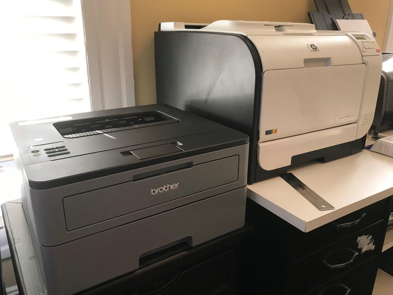 Brother Compact Monochrome Laser Printer, HL-L2350DW, Wireless Printing, Duplex Two-Sided Printing, Includes 4 Month Refresh Subscription Trial and Amazon Dash Replenishment Ready customer photo 1