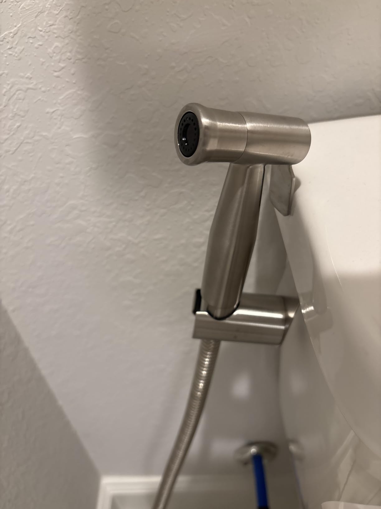 Purrfectzone Bidet Sprayer for Toilet, Handheld Sprayer Kit, Cloth Diaper Sprayer Set - Easy to Install - Stainless Steel customer photo 2