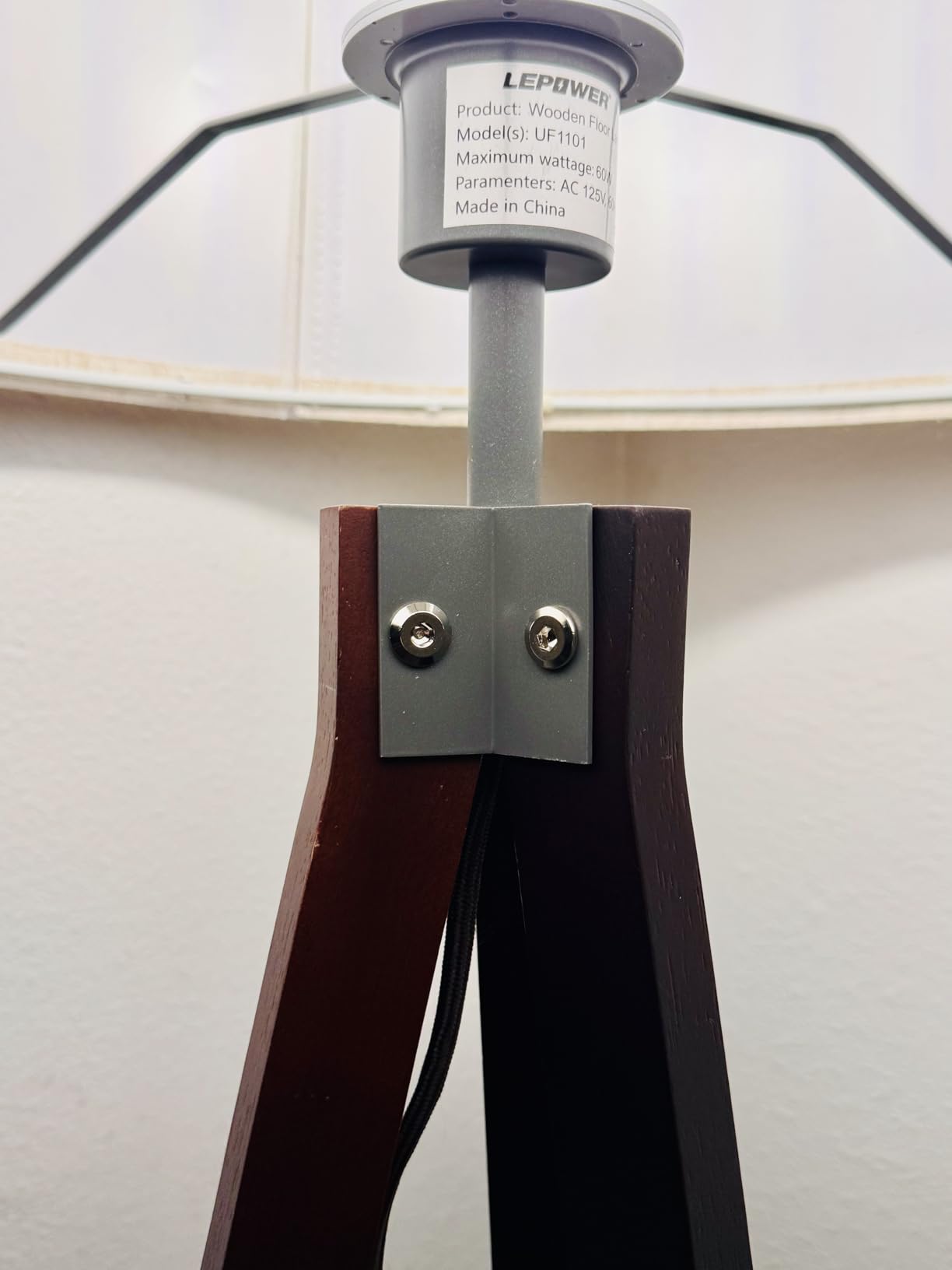 LEPOWER Tripod Floor Lamp Mid Century Modern Standing Lamps for Living Room customer photo 2