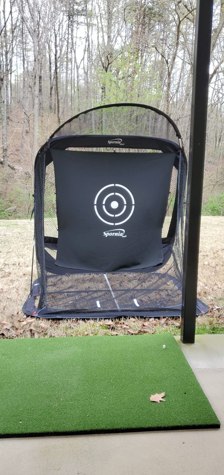 Spornia Spg-7 Golf Practice Net - Automatic Ball Return System w/Target Sheet, Two Side Barrier customer photo 1