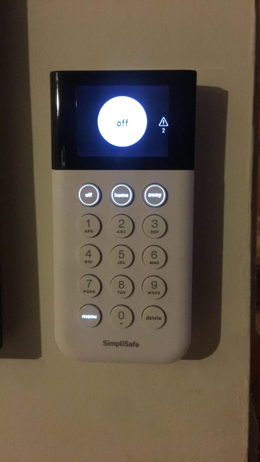 SimpliSafe 8 Piece Wireless Home Security System - Optional 24/7 Professional Monitoring - No Contract - Compatible with Alexa and Google Assistant , White customer photo 2