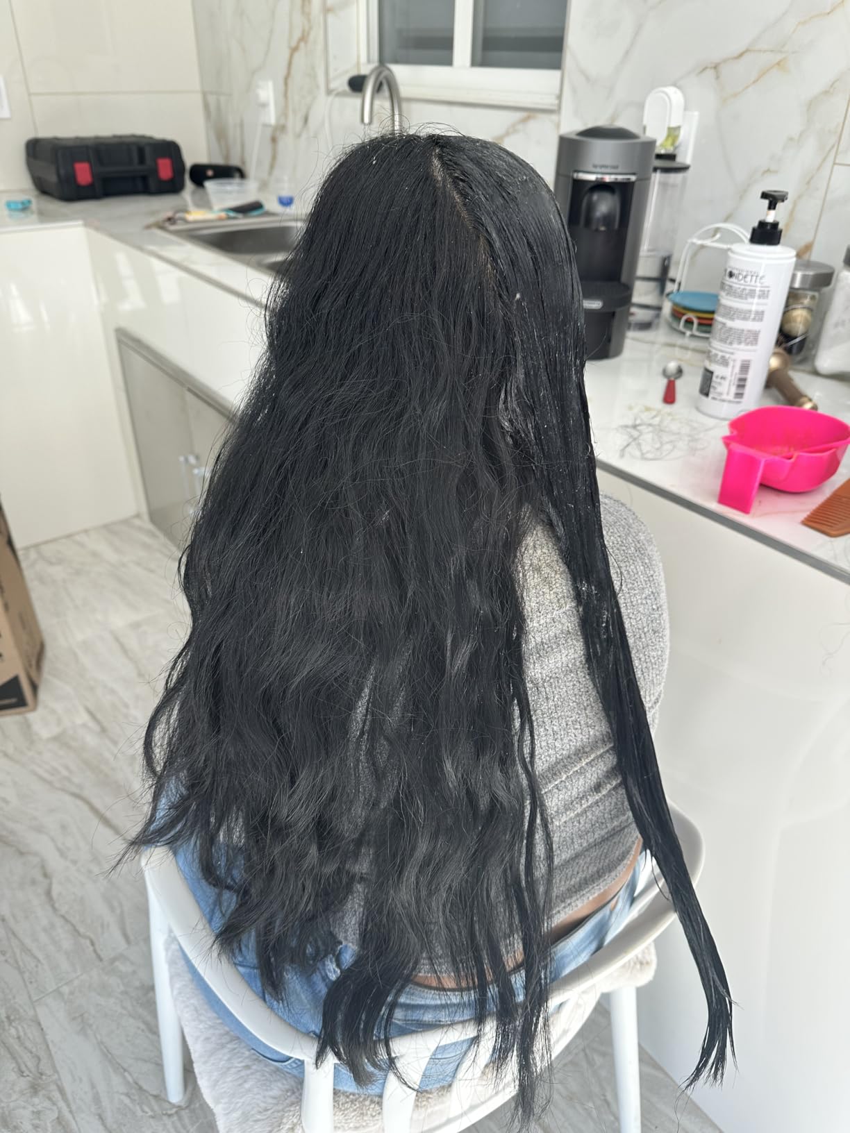 Lizze Extreme Professional Hair Straightener | Original Nano Titanium Technology Straightens Dry, Frizzy Hair Curls | 250 Deg. C. (480'f) - 110 Volts : Beauty & Professional Care customer photo 1