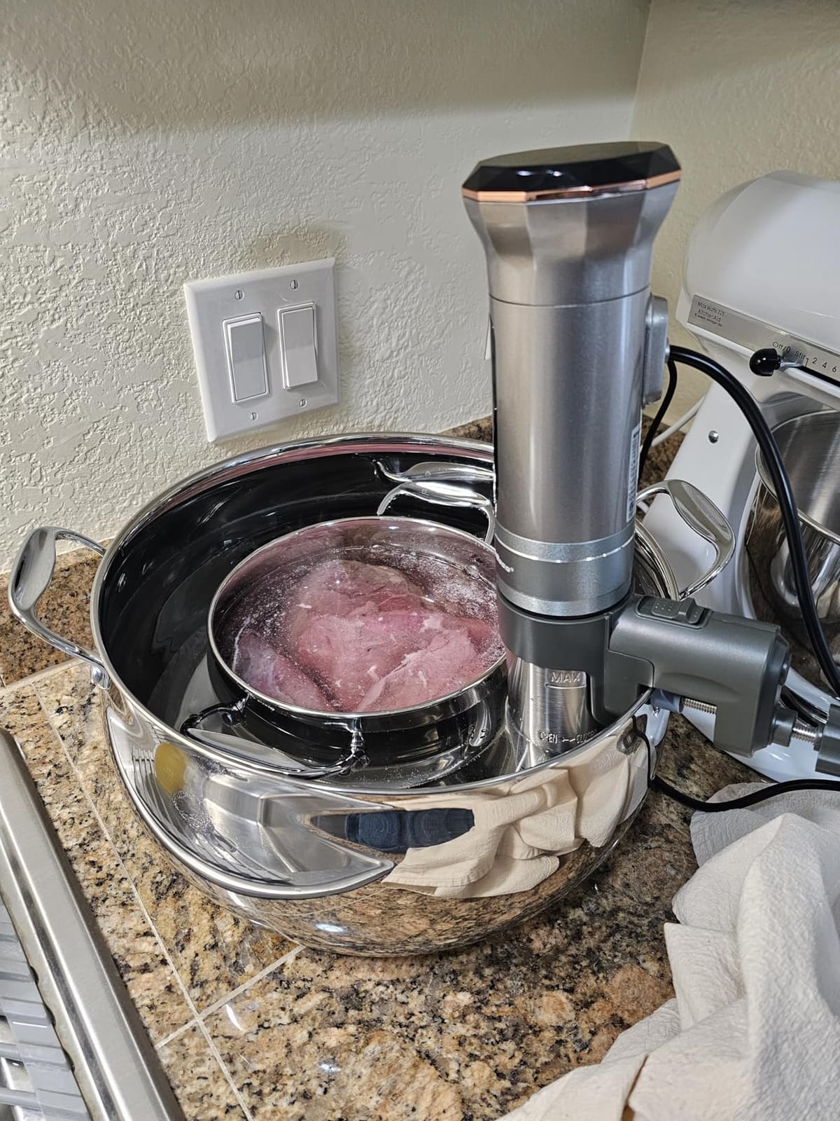 KitchenBoss Sous Vide Cooker Machine Ultra-quiet 1100 Watts Sous Vide G300S customer photo 2