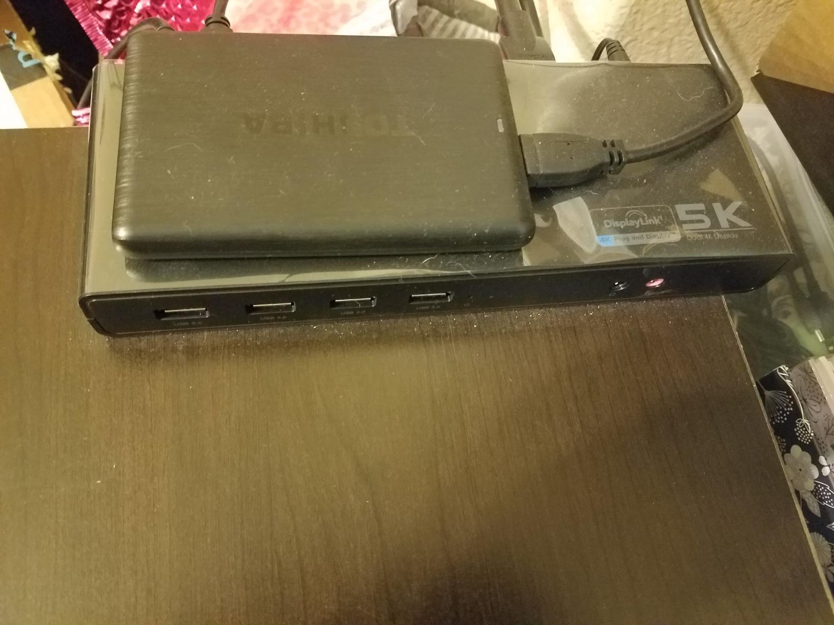 WAVLINK Displaylink Docking Station Dual 4K@60Hz Monitor for Mac, Windows customer photo 1