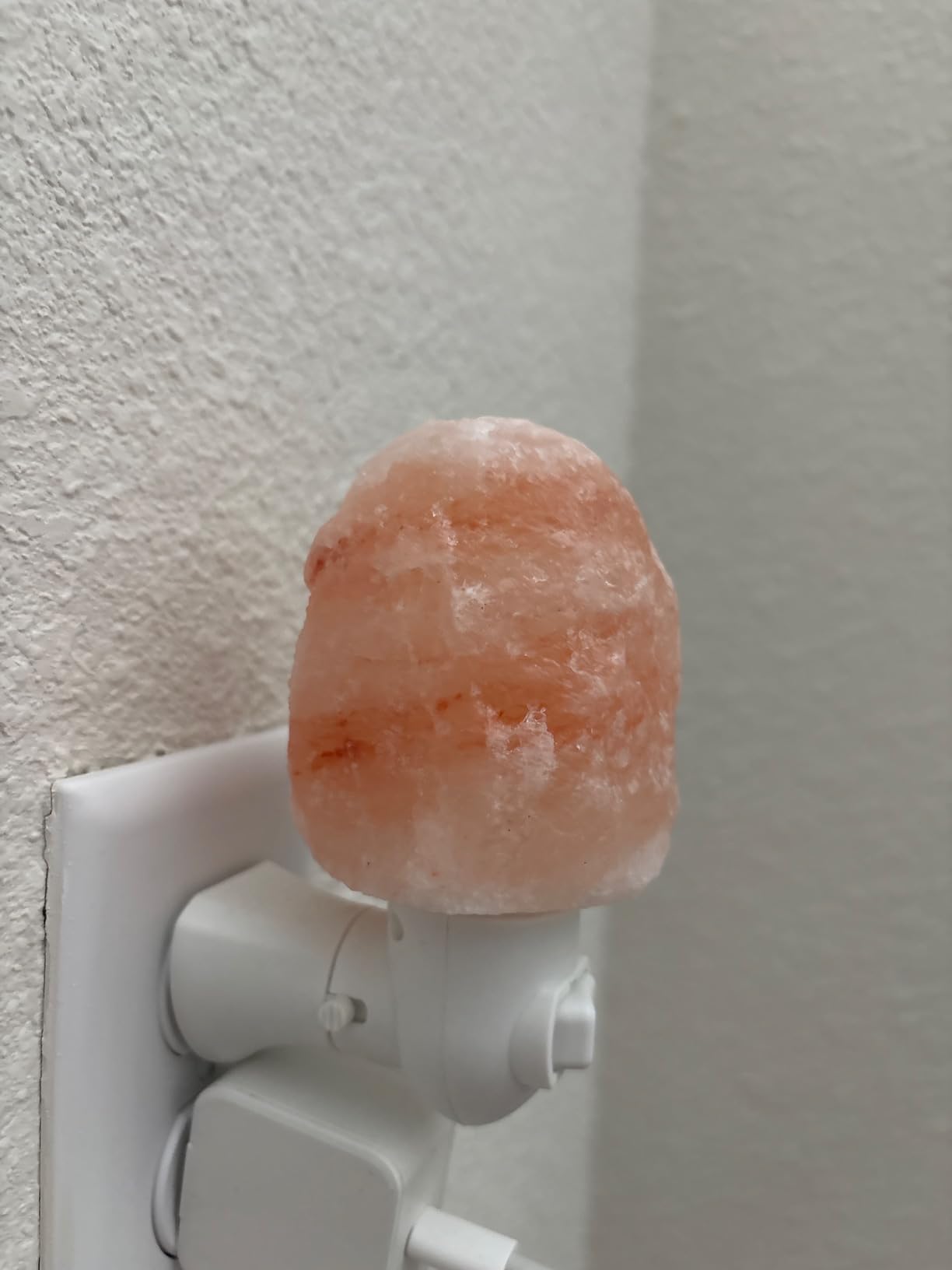 pursalt Himalayan Salt Lamp Night Light Plug-in, Pink Crystal Rock, 2-Pack customer photo 1
