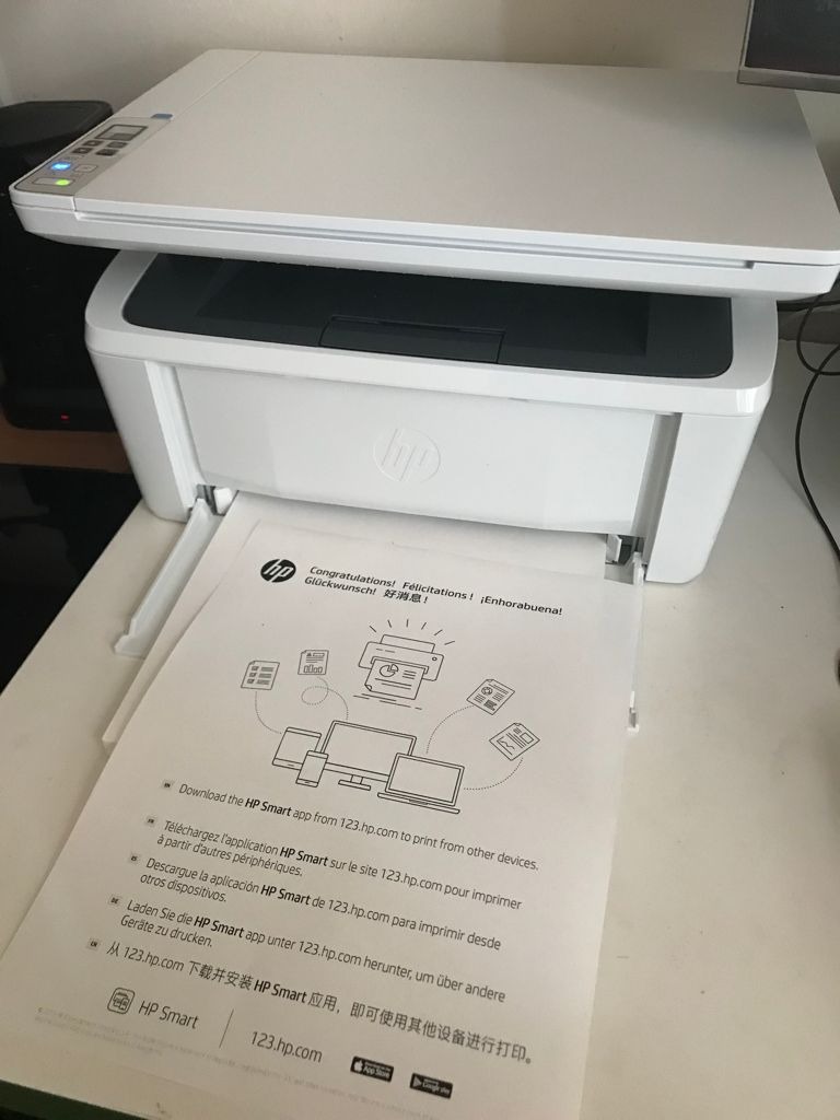 HP Laserjet Pro MFP M29w Wireless Monochrome All-in-One Printer, Works with Alexa (Y5S53A) customer photo 1