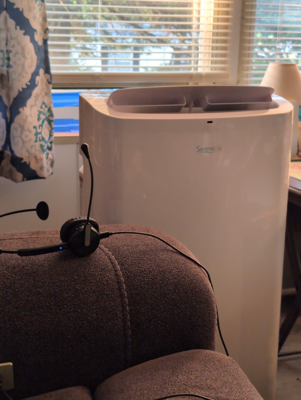 SereneLife Portable Air Conditioner, With Dual Motor, Dehumidifier & Fan | 8,000 BTU AC With Temperature Ranges 64°F–90°F | Fast Powerful Cooling | 3 Fan Speeds, Remote Control, & Window Exhaust Kit customer photo 2