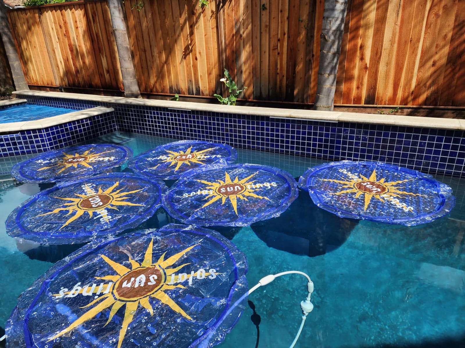 Solar Sun Rings 60-Inch UV Resistant Solar Pool Heater │ Above Ground & Inground Pools & Spas │ Sunburst │ 1-Pack customer photo 1