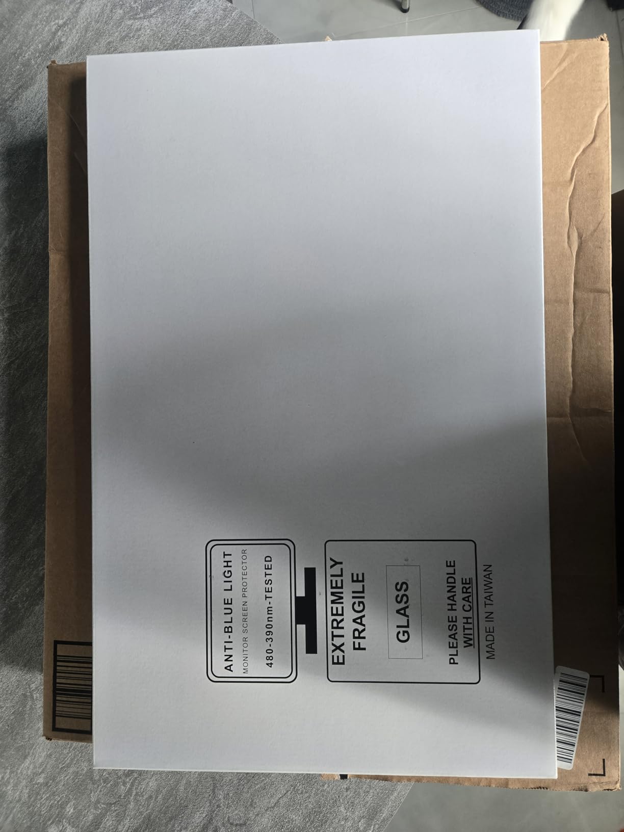 VizoBlueX 49-50 inch Blue Light and Damage TV Screen Protector. Protection Shield & Anti-Blue Light Filter Blocking UV for LCD LED 4K OLED QLED (44.1 x 25.8 inch) customer photo 2