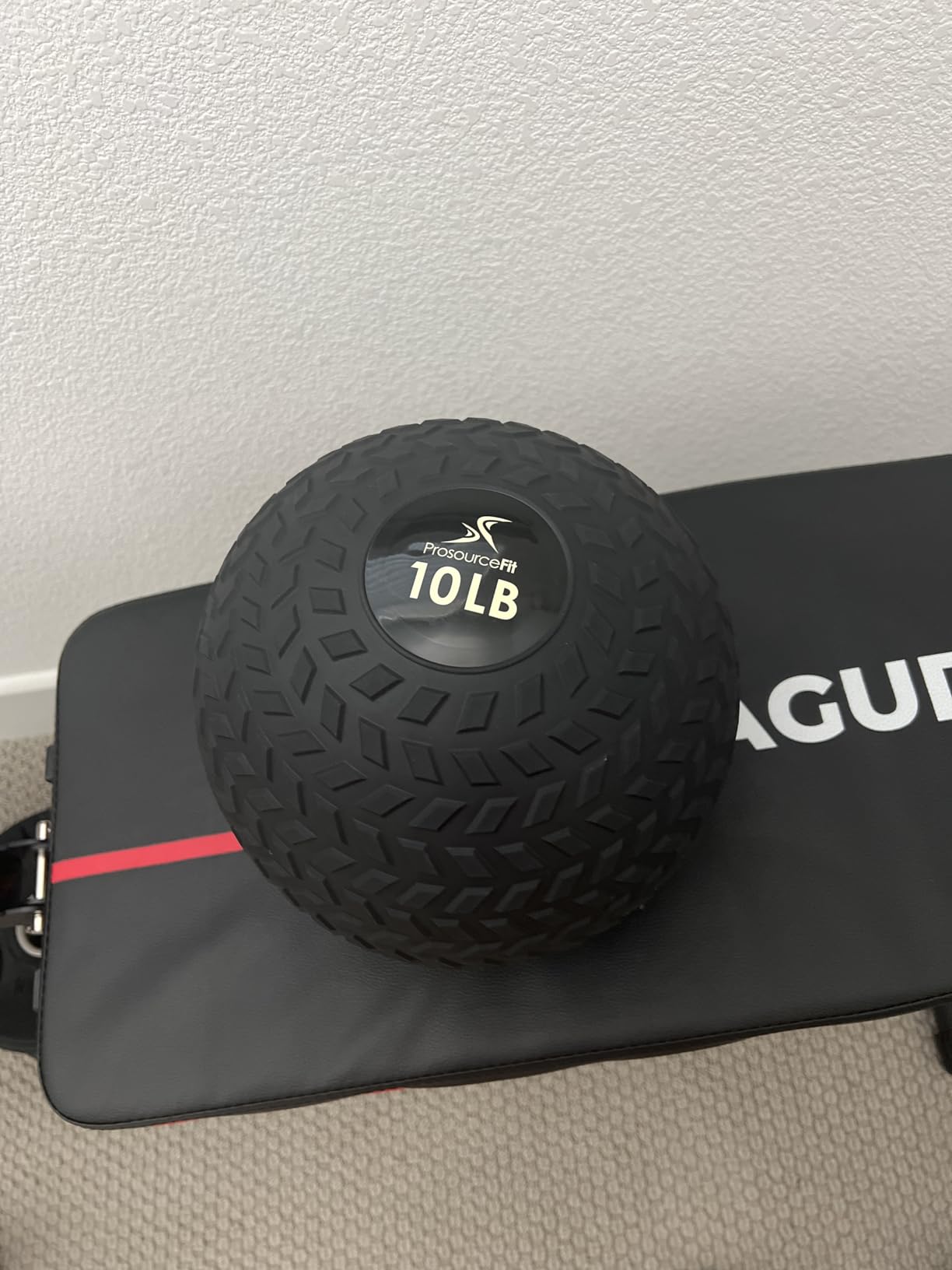 ProsourceFit Slam Medicine Balls 5, 10, 15, 20, 25, 30, 50lbs Smooth and Tread Textured Grip Dead Weight Balls for Strength and Conditioning Exercises, Cardio and Core Workouts customer photo 1