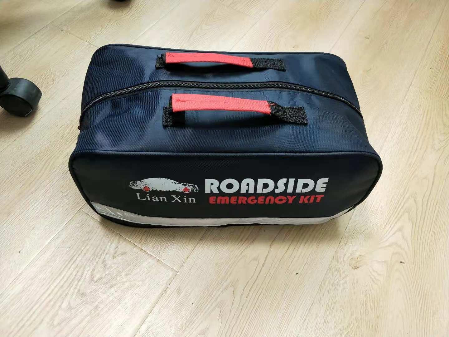142 PCS Emergency Roadside Kit for Car ,Safety Car Kit with Jumper Cables customer photo 1