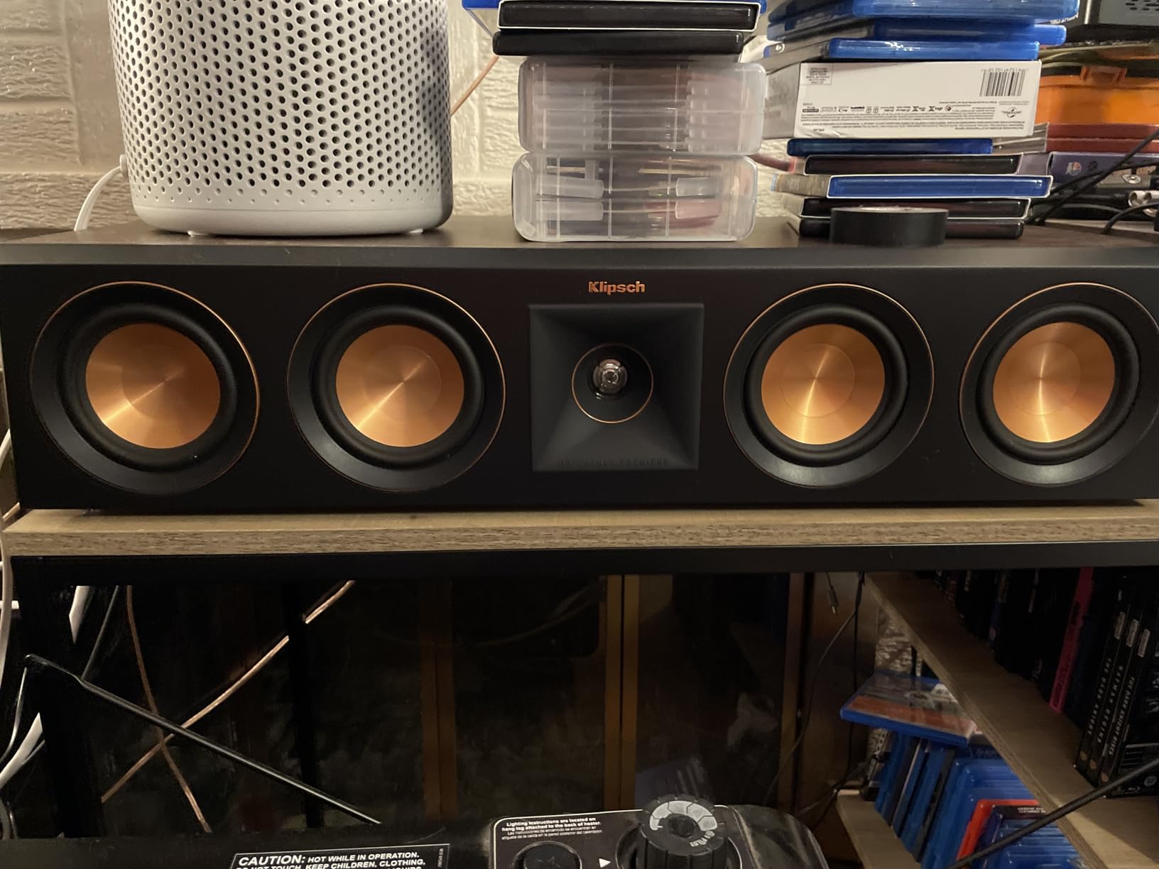 Klipsch RP-404C Reference Premiere Center Channel Speaker (Ebony) customer photo 1