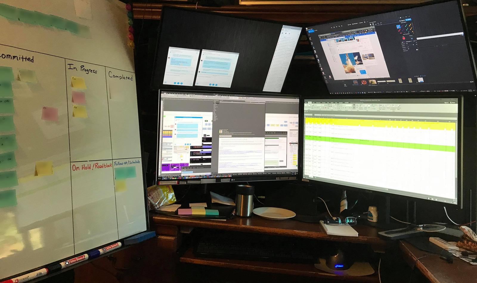 Maxtek Mobile Whiteboard 40 x 28 in, Magnetic Dry Erase Easel customer photo 2