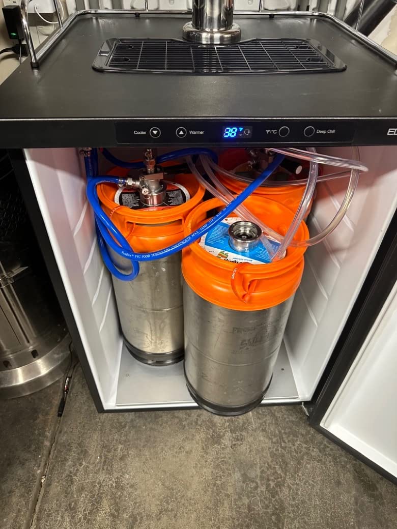 EdgeStar BR3002 24 Inch Wide Kegerator Conversion Refrigerator for Full Size Kegs with Deep Chill Mode - Black customer photo 2