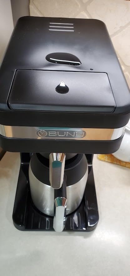 BUNN 55200 CSB3T Speed Brew Platinum Thermal Coffee Maker Stainless Steel, 10-Cup, Black customer photo 1