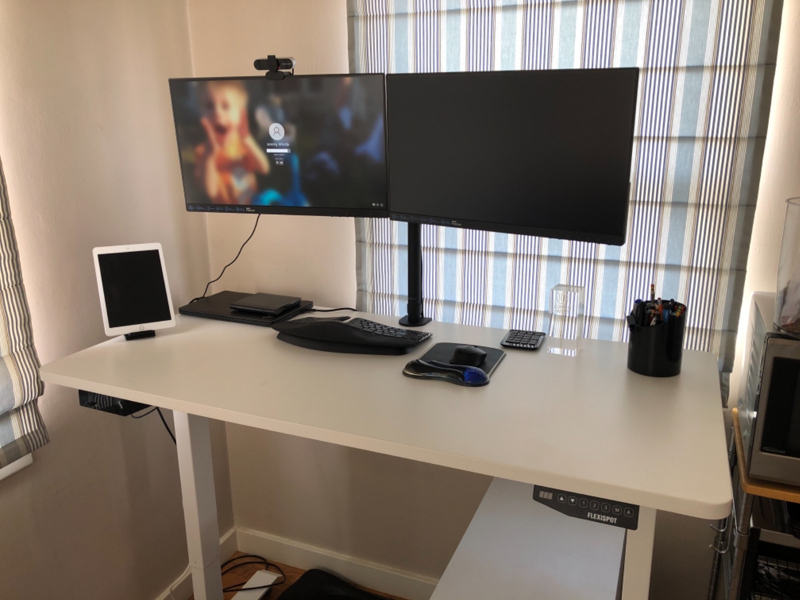 Monoprice Under Desk Cable Tray - Steel with Power Supply and Wire Management - Workstream Collection White customer photo 1