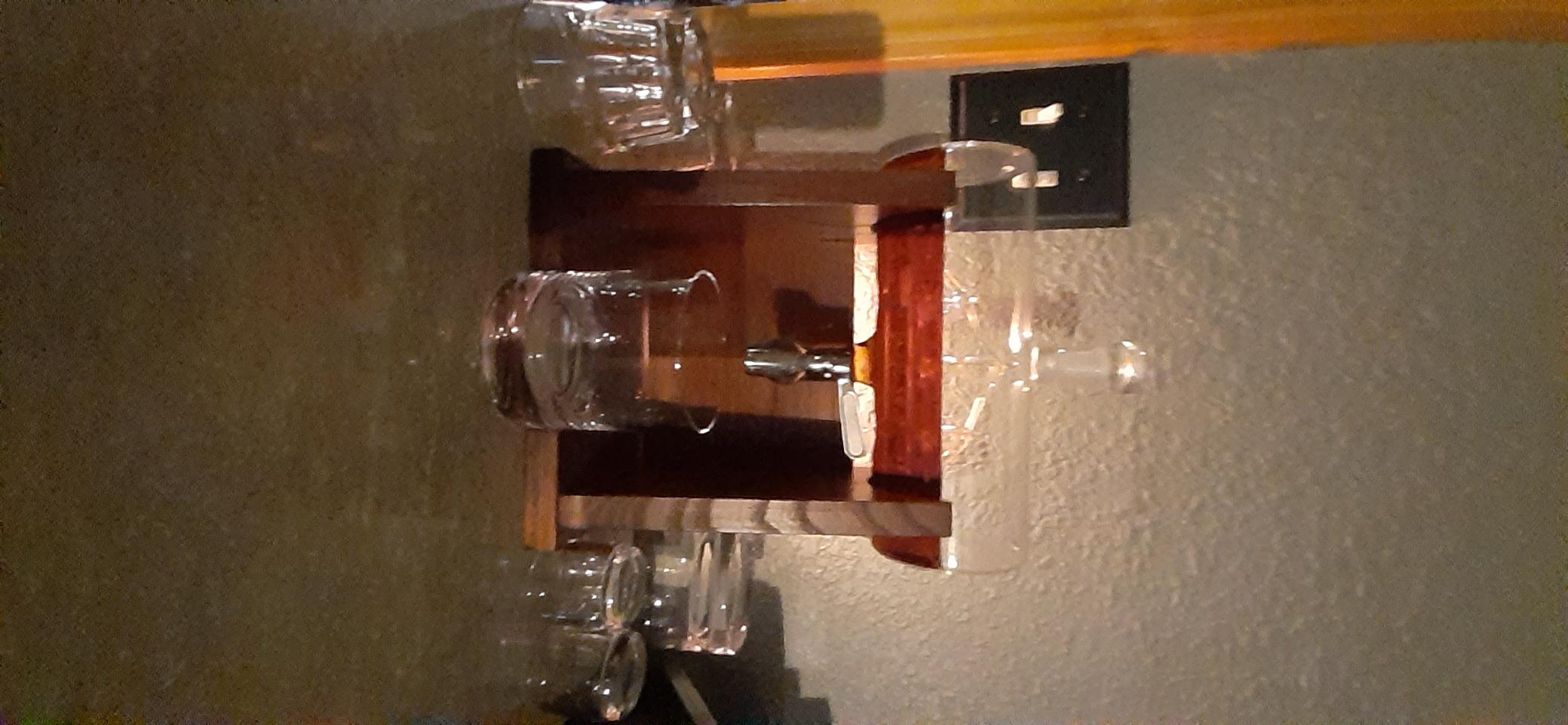 Jillmo Ship Whiskey Decanter Set for Men, 1250ml, 2 Glasses & Wooden Stand customer photo 2