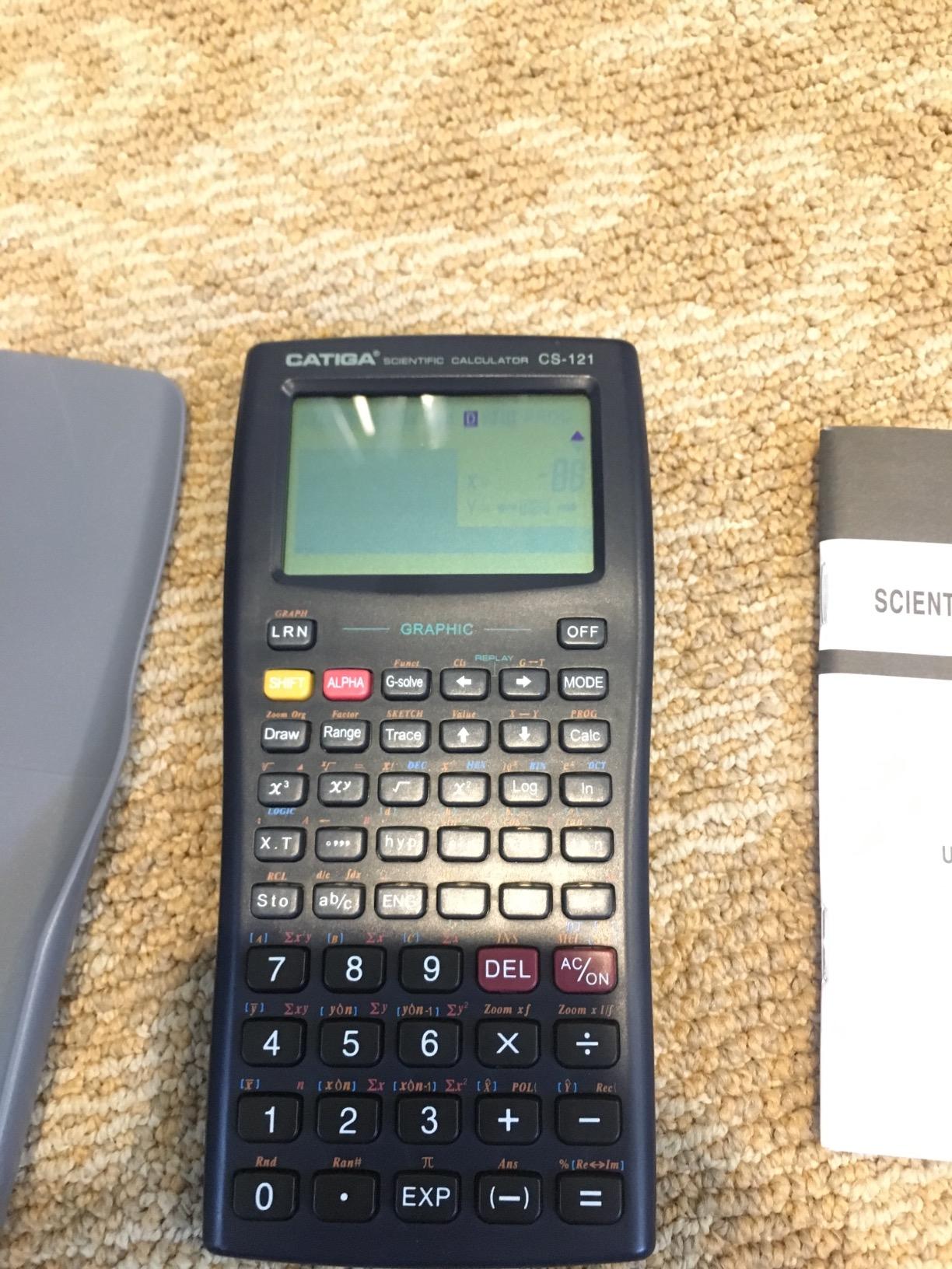 CATIGA Scientific Calculators with Graphic Functions, Graphing Calculators with Multiple Modes, Scientific Calculators for Students, High School or College Courses, Calculadora Cientifica, CS-121 customer photo 1