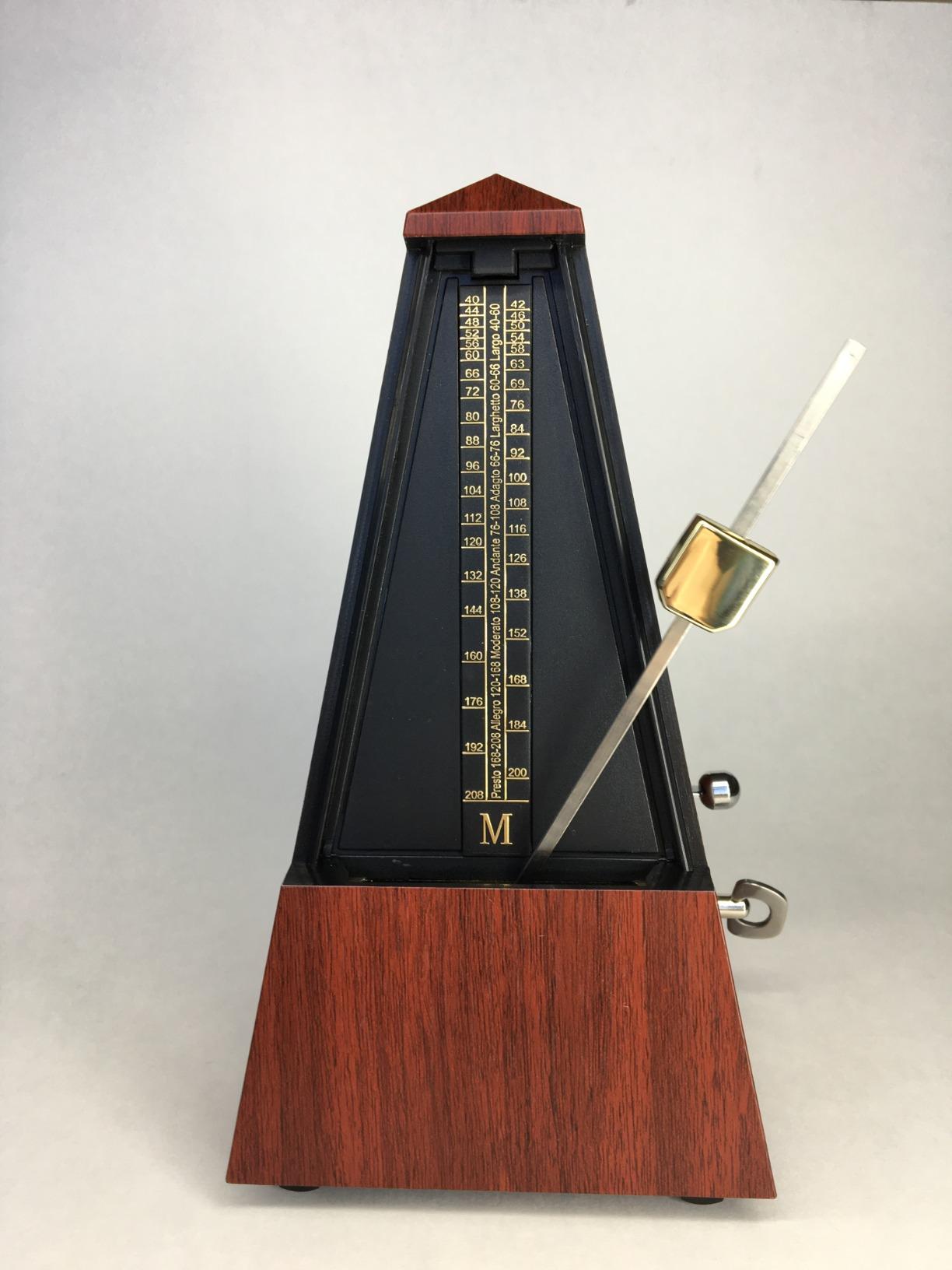 Donner Mechanical Metronome for Piano Guitar Drum Violin Saxophone Musician, Track Beat and Tempo, Loud Sound, Steel Movement, DPM-1 Red customer photo 1