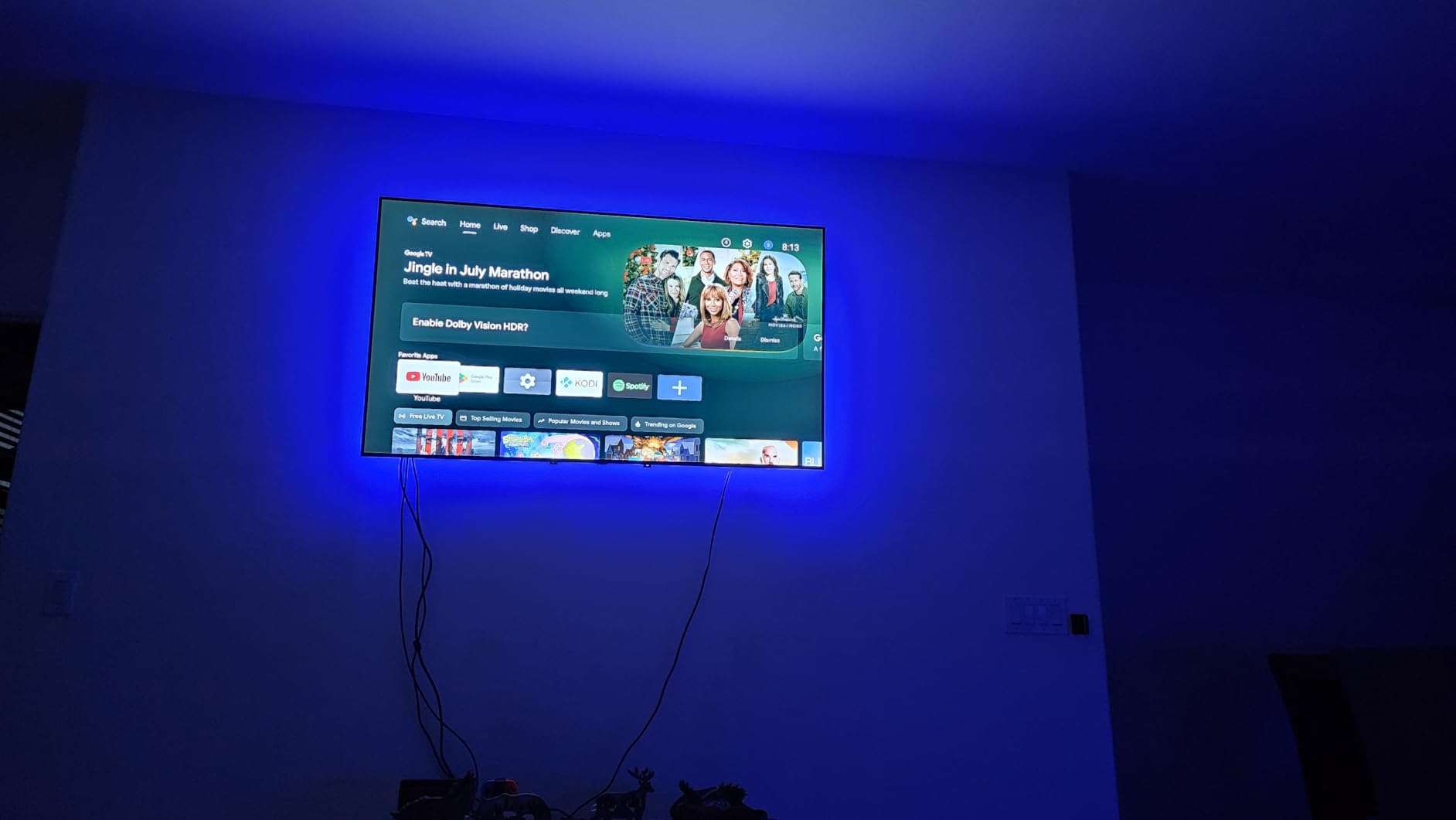 USB TV Backlight Kit for 70 75 80 82 inches Smart TV Monitor HDTV customer photo 2